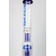 Бонг стеклянный Grace Glass Cane 20 mm перкалятор: 2Х10arm 60cm (Синий) - фото 2 - Kalyanchik.ua